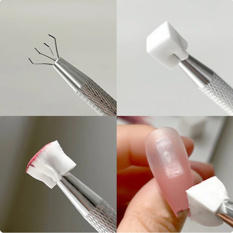 Grip pen + mini ombre svampe (50 stk.)