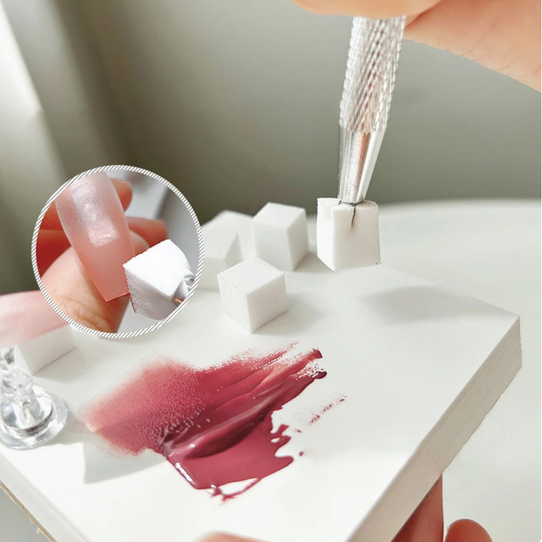 Grip pen + mini ombre svampe (50 stk.)