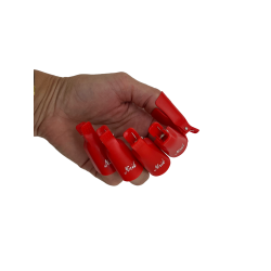 10 stk Gelpolish Remover Clips