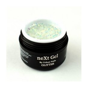 NeXt Gel Glitter - Klar/holo